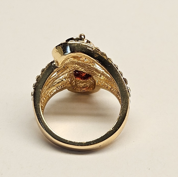 5/$25 Red and Pink Cocktail Ring Size 7 - Picture 6 of 8